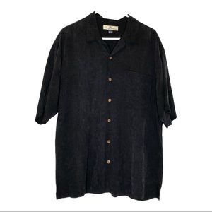 Tommy Bahama 100% silk woven shirt size large